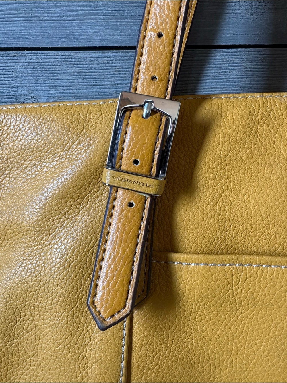 Tignanello Leather Tote Bag - Picture 2 of 10